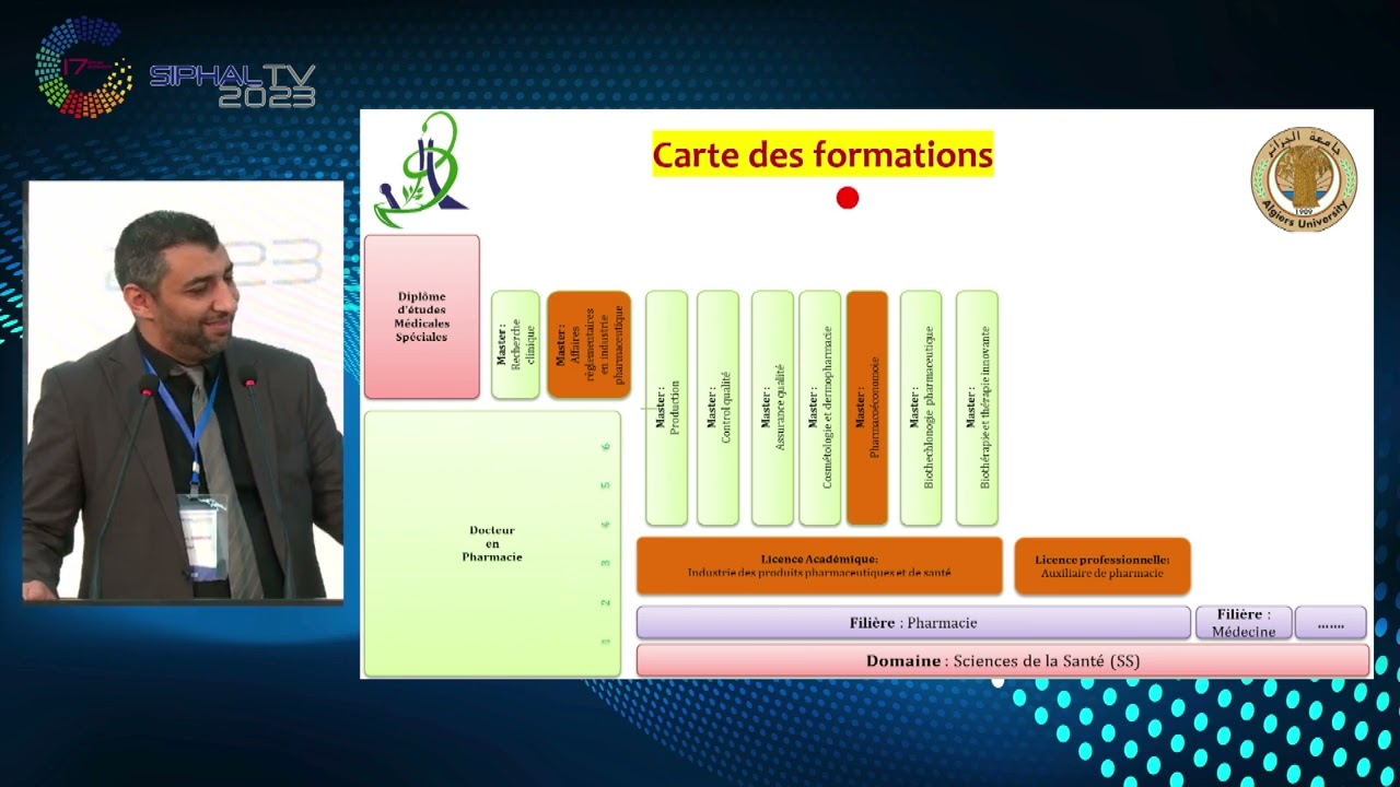 SIPHAL 2023 : Master en market access, l'expérience de la Faculté de pharmacie d'Alger