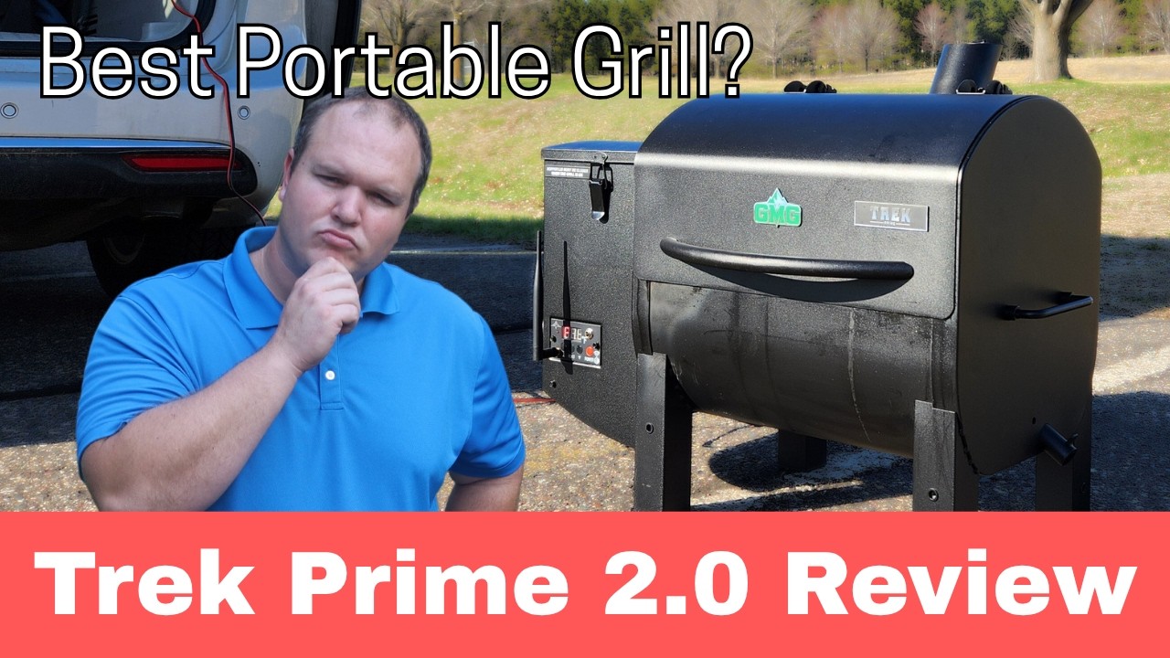 SMALL but MIGHTY! GMG Trek Prime 2.0 Portable Pellet Grill Review