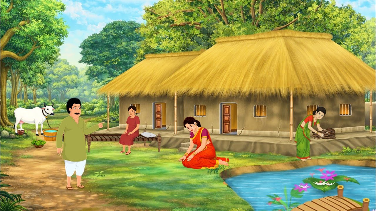 गरीब विधवा की दर्दनाक सच्ची कहानी | Hindi Kahani | Moral Story | Cartoon Story | Bedtime