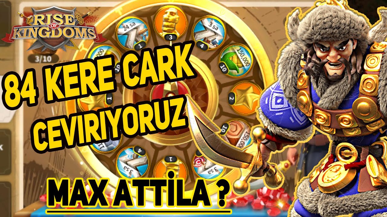 Evrensel Heykel Çarkı 84 Kere Çeviriyoruz, ŞANSSIZLIĞIN BÖYLESİ! - Rise Of Kingdoms