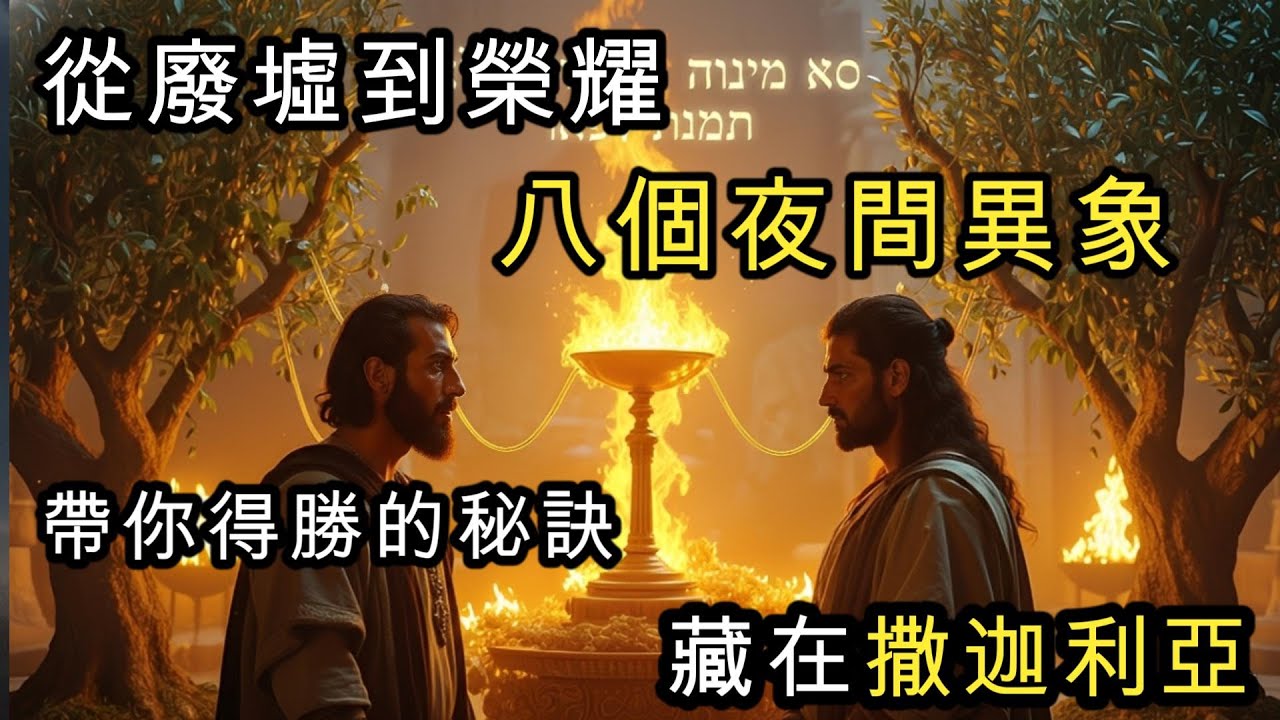 從廢墟到榮耀：八個夜間異象揭開撒迦利亞的復興祕密| 心靈發電站 | #聖經#有聲聖經#音樂#故事#撒迦利亞