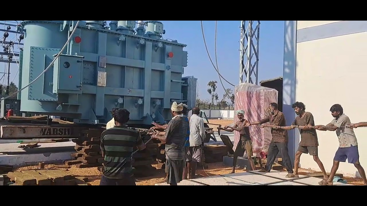 12.5MVA TRANSFORMER UNLOADING
