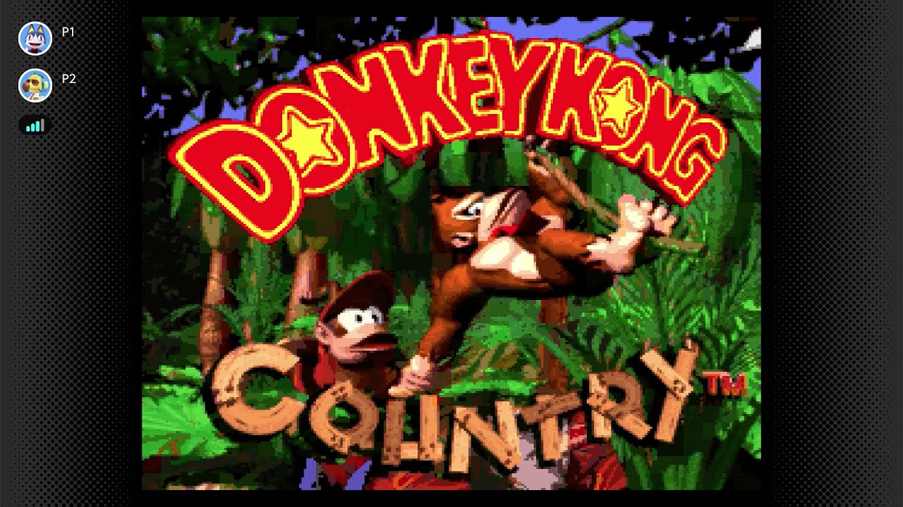 Donkey Kong Country (SNES - NSO) Footage 1