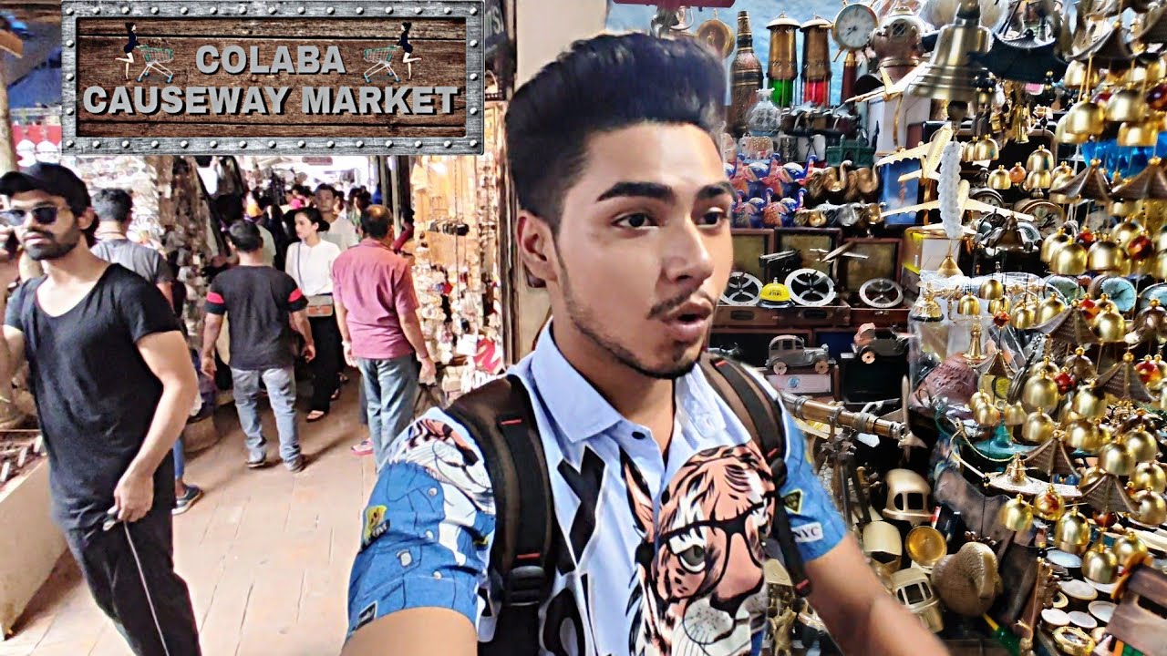 Colaba Causeway Shopping Market | 📸 Antique Collection | Street Market 2022 | Ashir khan Vlogs
