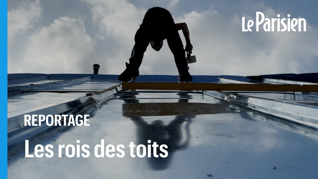 Sur les toits de Paris avec les couvreurs zingueurs, funambules de «la haute couture du bâtiment»
