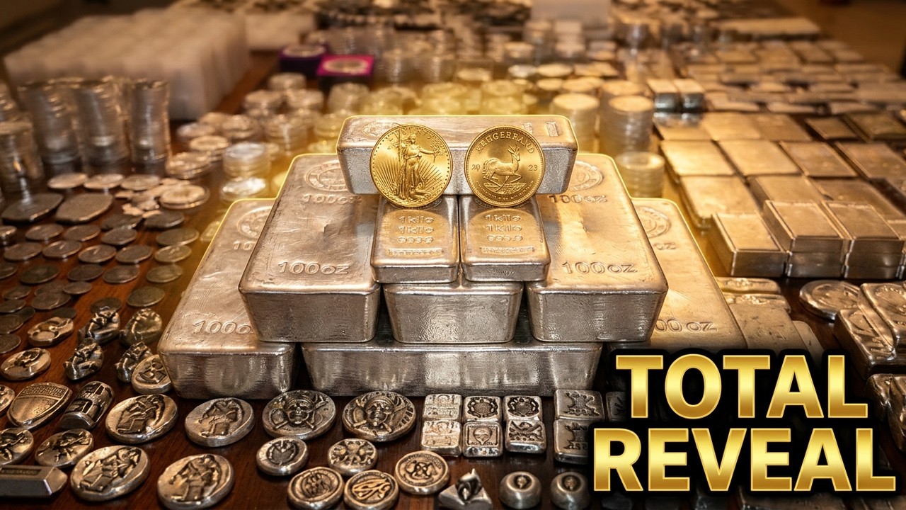 Epic $120K Gold & Silver Full Stack: 216 Pounds! 🪙💥