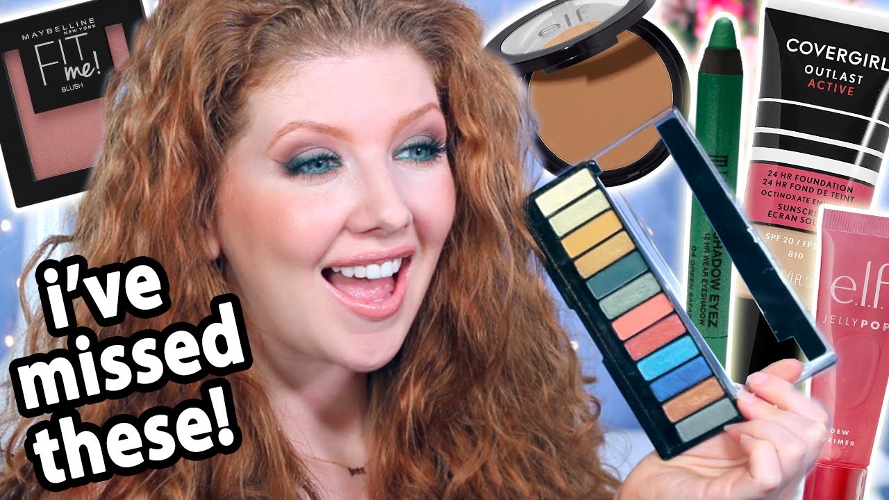 Drugstore Makeup I Haven't Used in a HOT Minute! 👀 😍