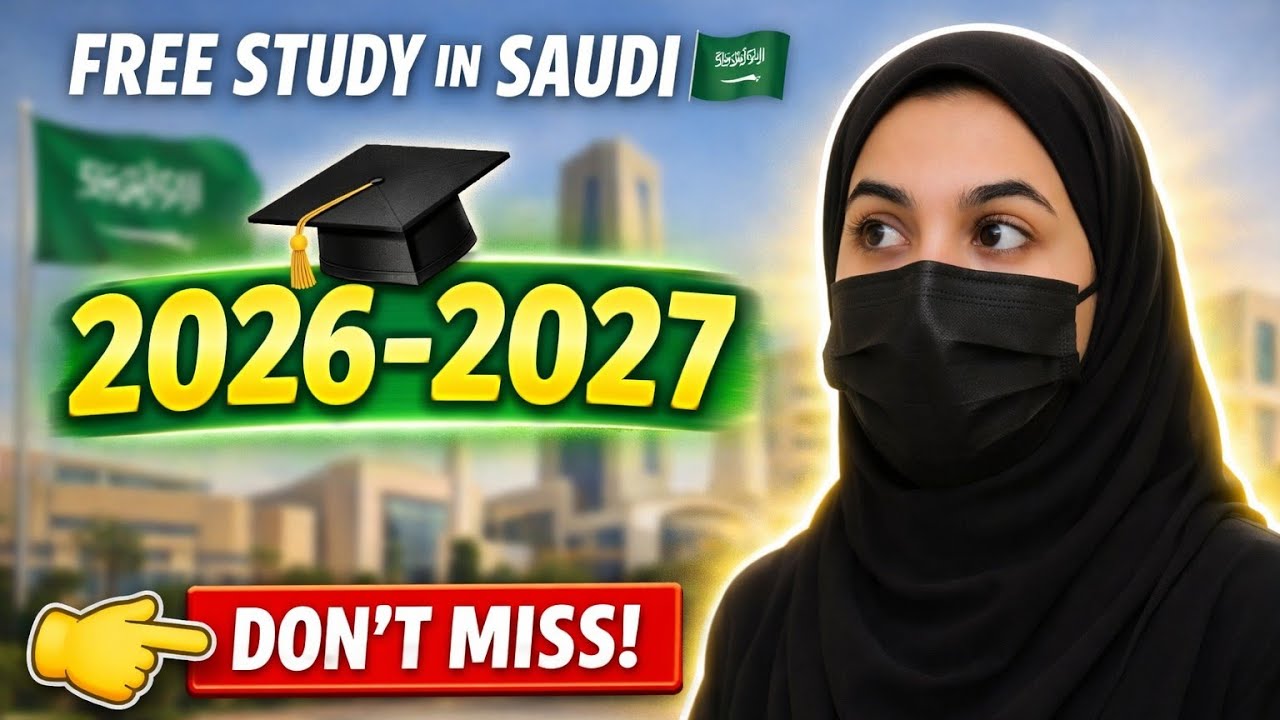 Saudi Free Scholarships 2026&ndash;2027 | Fully Funded Study in Saudi Arabia | Apply Now (No Agent Needed)