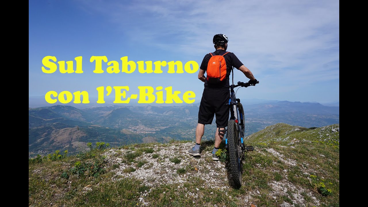 sul Taburno in E-Bike.  con la rockrider e-st500 e la bottecchia ebike.