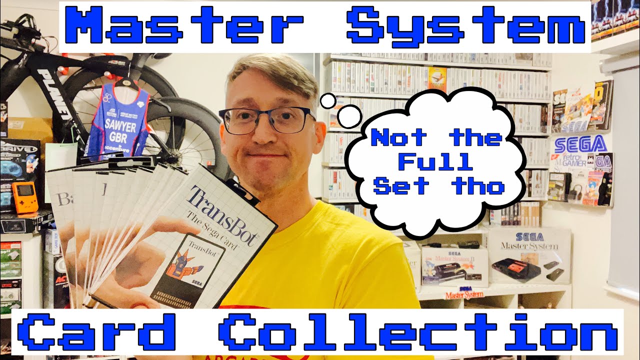 My Sega Master System Game Card Collection