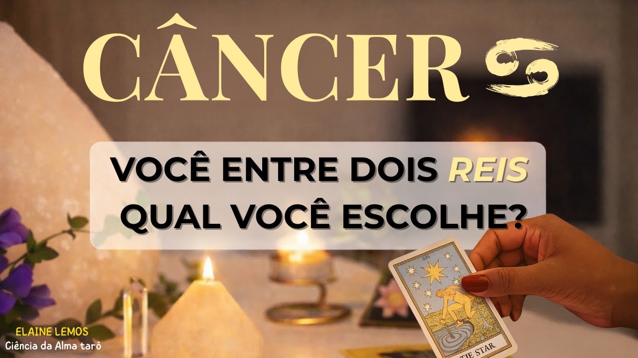 ♋ CÂNCER AMOR — ENTRE DOIS REIS: UM DO PASSADO, OUTRO DO FUTURO… QUAL VOCÊ ESCOLHE?