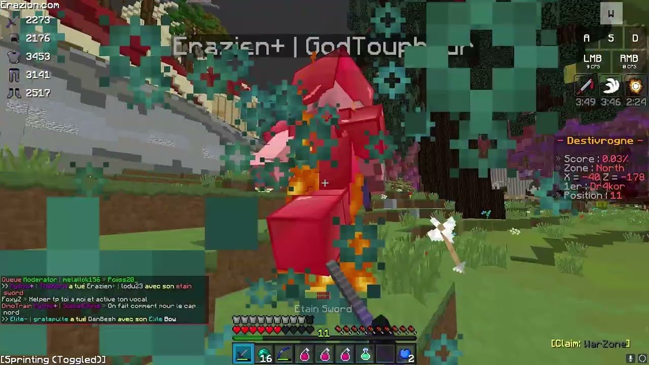 IL MEURT AVEC UN ARC SWITCHEUR P4 ETAIN + INSANE MOMENT 200 IQ | ERAZION 5