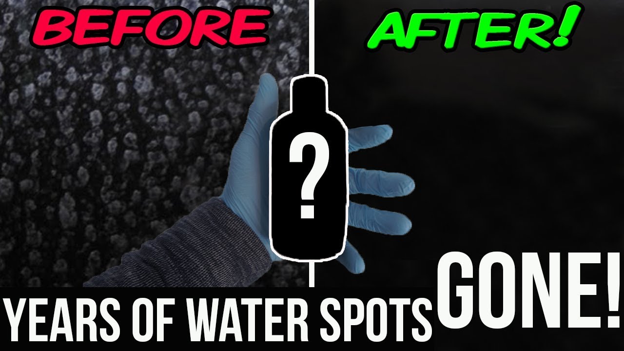 How To Remove Water Stains From Windows Permanently!