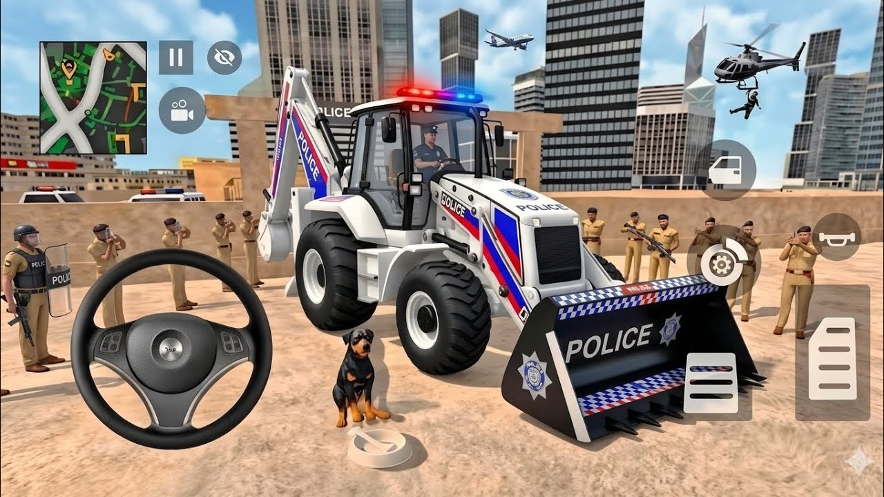 Indian Thift Auto Simulator Indian Showroom Purchase Modify policewala Jcb Luxiry Truck& Car Game
