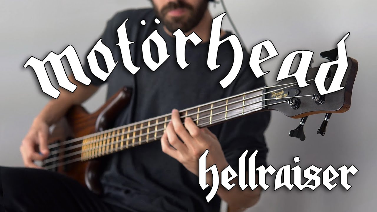 Motörhead - Hellraiser (Bass Cover) + TAB