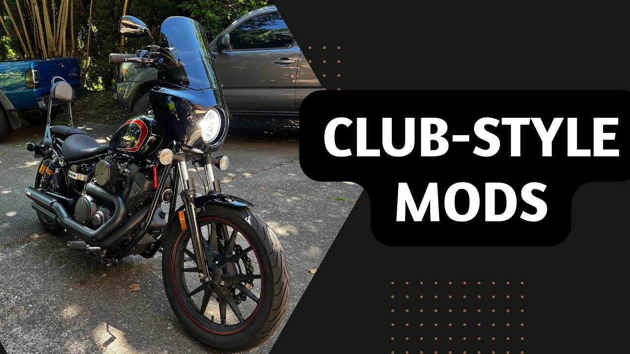 Yamaha Bolt Modifications: Club Style