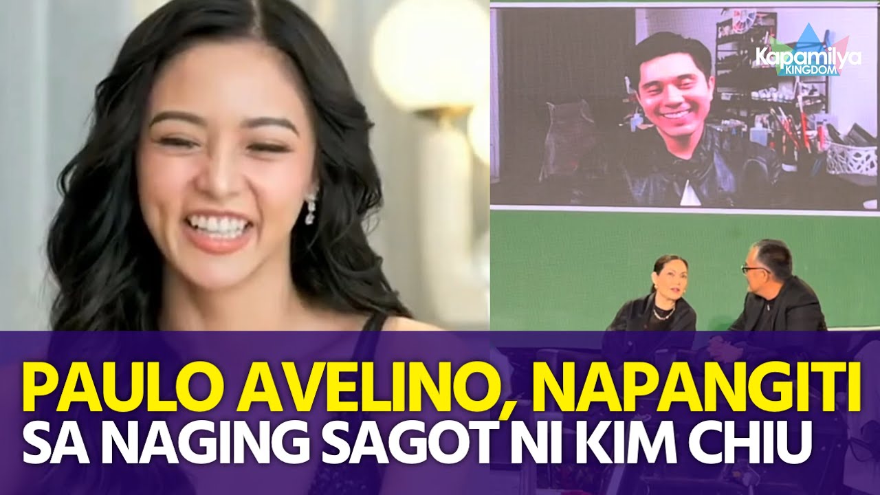 Paulo Avelino, hindi napigilang mapangiti nang sabihin ni Kim Chiu na magmamahal siya muli