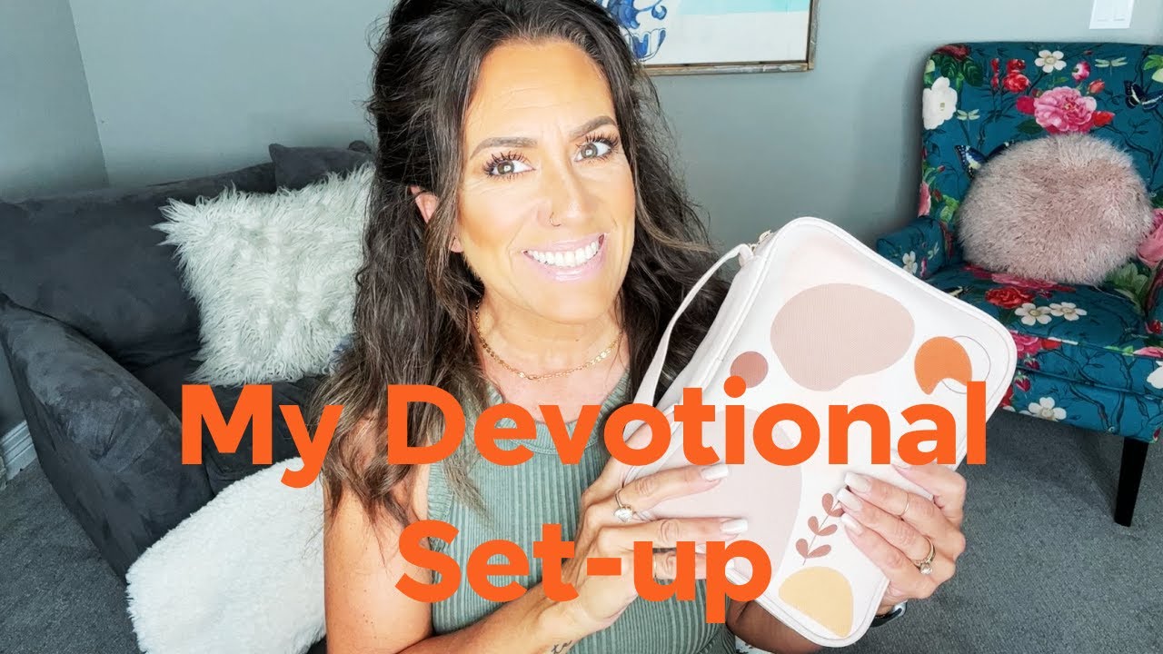 My Devotional Set-up #plannerperfect #devotional