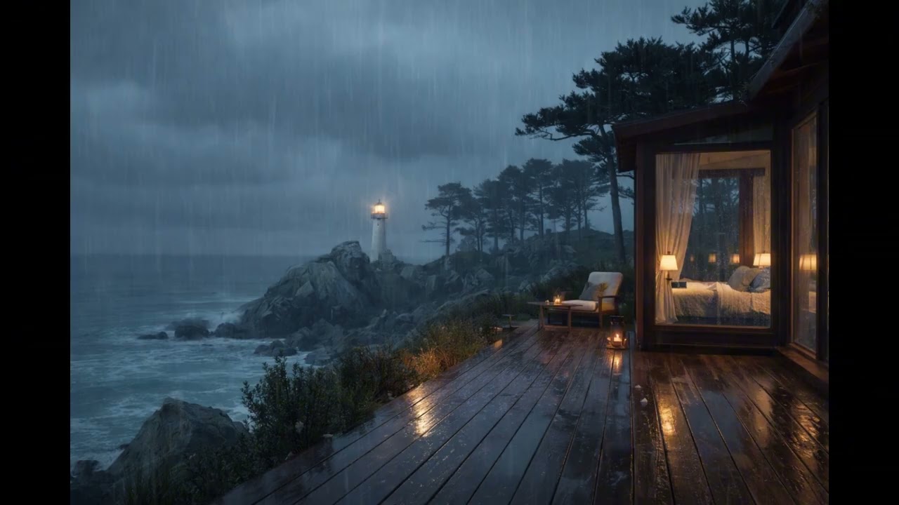 Car Rain Sounds for Sleep | 차 안 빗소리 편안한밤 숙면