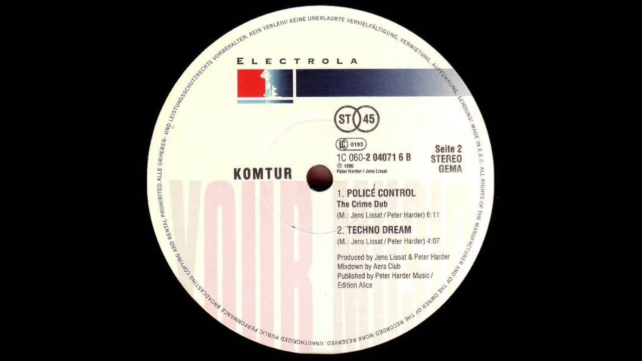 Komtur - Police Control (The Crime Dub) (1990)