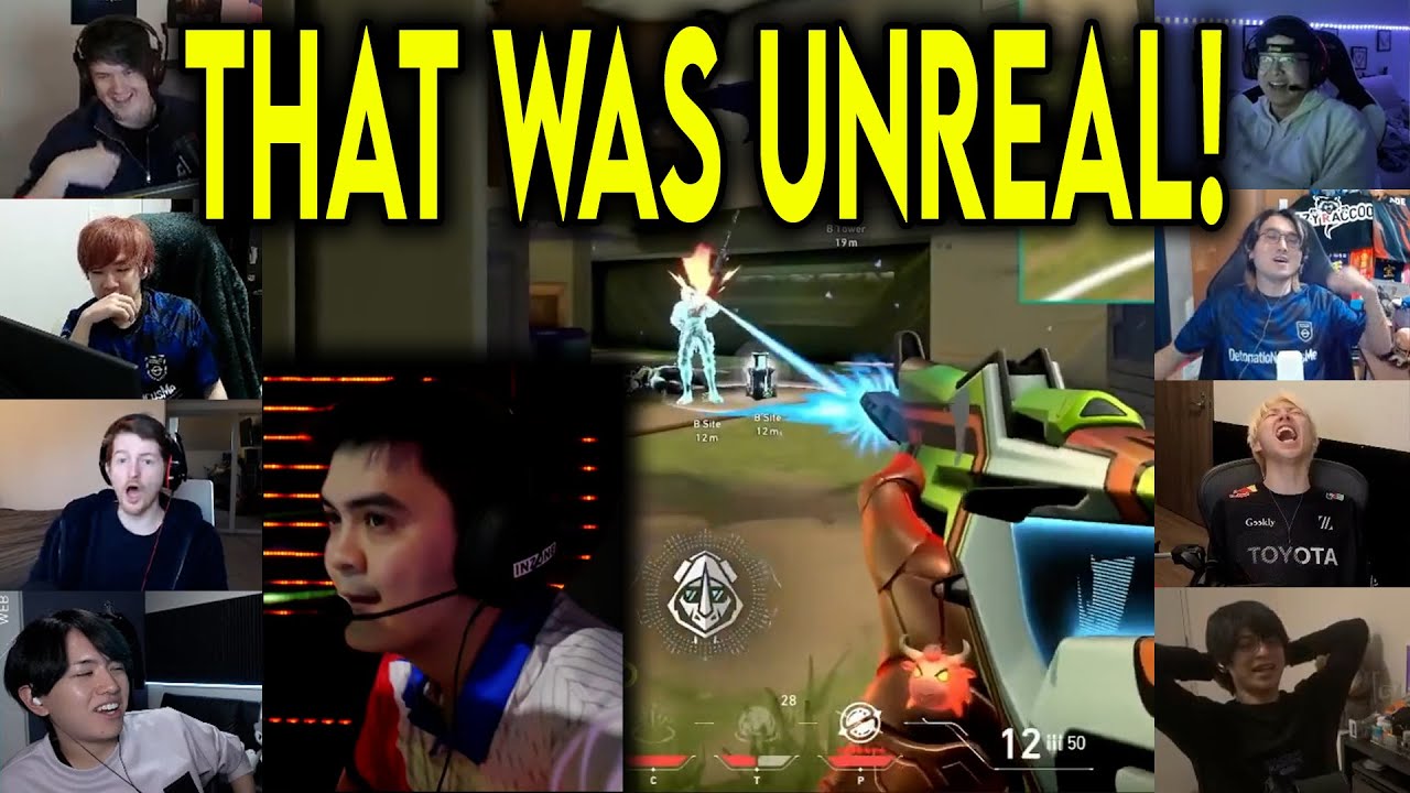 Valorant Streamers Reacts To GE xavi8k UNREAL 1v3 CLUTCH Against ZETA In VCT