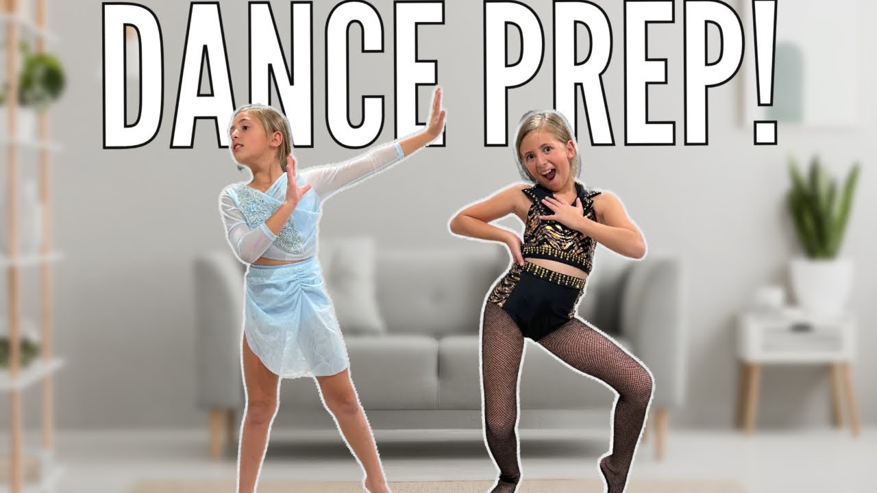 Preparing for Her First Dance Competition 💃 | Dance Costume Reveal!