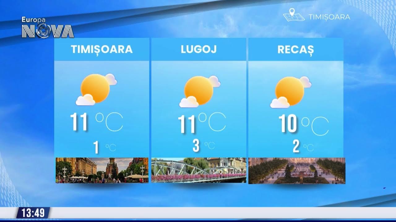 ÎN DIRECT - Știrile orei 13:30 - 26.02.2026 - Tele Europa Nova Timișoara