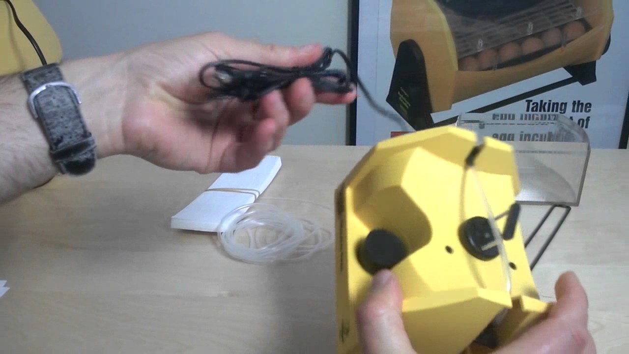 Setting up and installing a humidity pump on a Brinsea Octagon 20 (or Octagon 40) Advance incubator