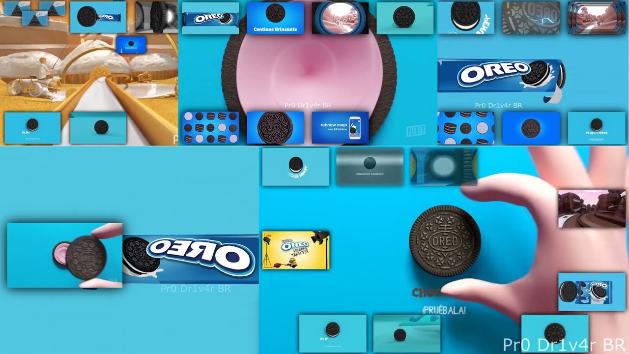 Every OREO Commercial Sparta Remix Compilation #1