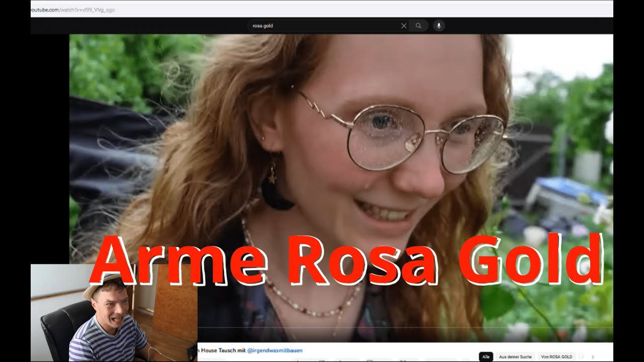 @rosagold  REACTION  auf tiny-haus-tausch teil 1