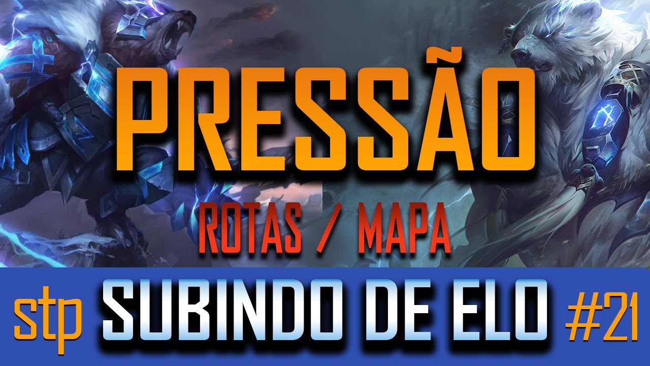 A PRESSÃO vai te ajudar a ganhar mais jogos no LEAGUE OF LEGENDS