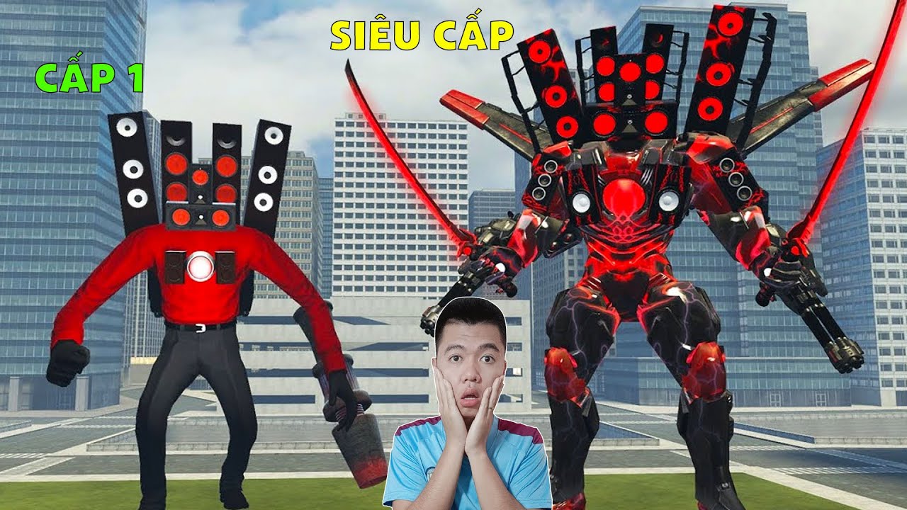 TITAN SPEAKERMAN! SIÊU CẤP ĐẤU SKIBIDI TOILET | NHÂN BIBI