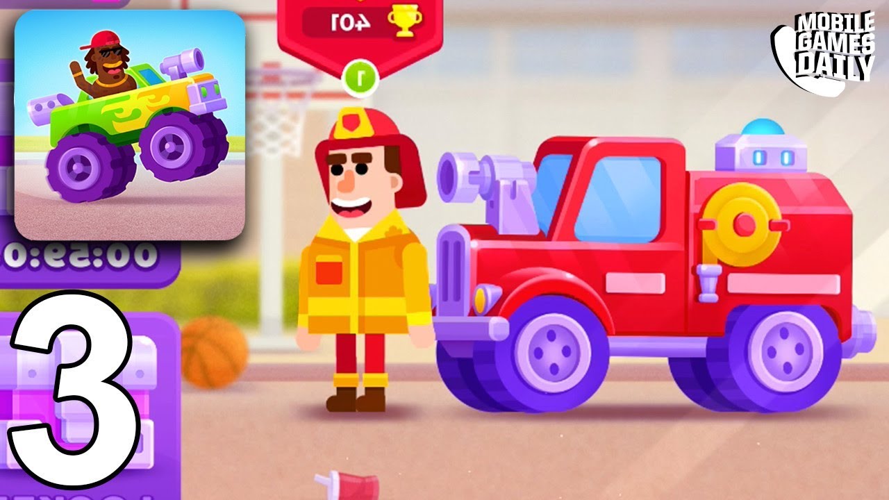 RACEMASTERS - Fire Truck - Gameplay Part 3 (iOS Android)