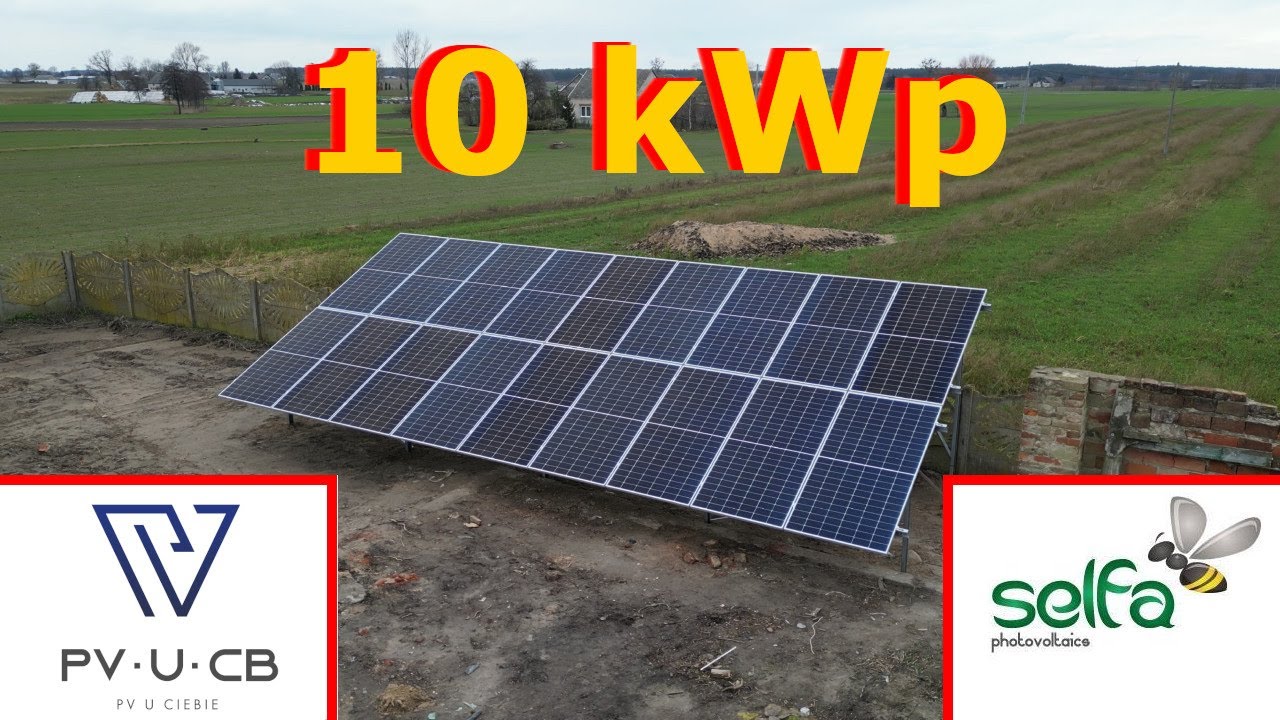 INSTALACJA FOTOWOLTAICZNA 10KWp Z DOTACJĄ 12TYŚ MÓJ PRĄD 6.0