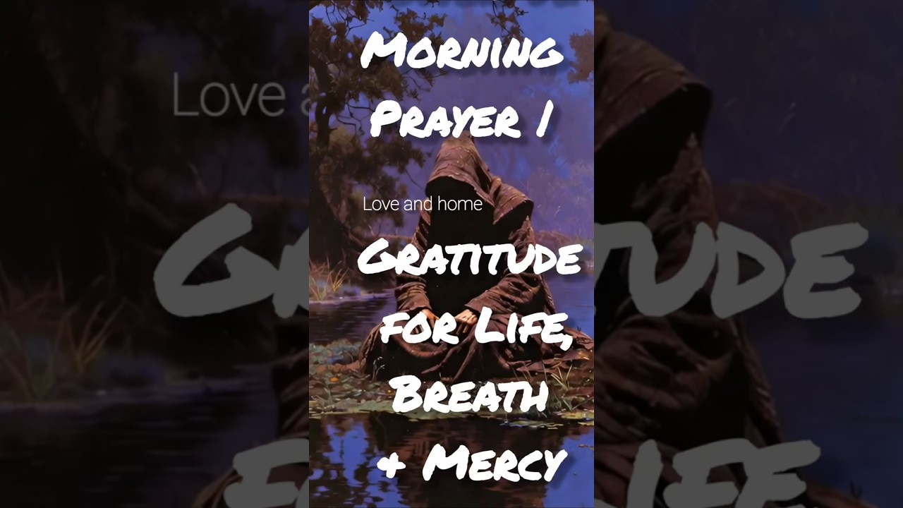 Начните свой день с этой сильной молитвы | Благодарю Тебя, Боже, за сегодняшнее дыхание, жизнь и ...
