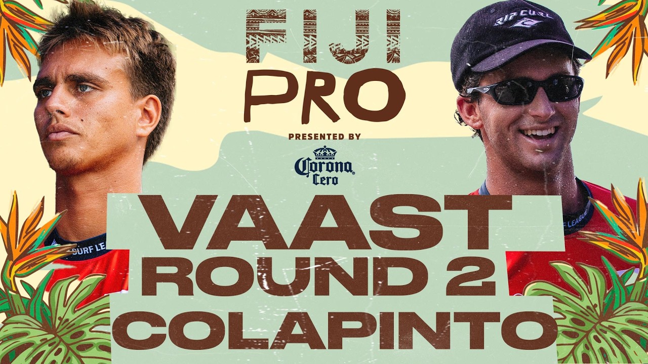 Kauli Vaast vs. Crosby Colapinto I Fiji Pro Presented by Corona Cero - Round 2