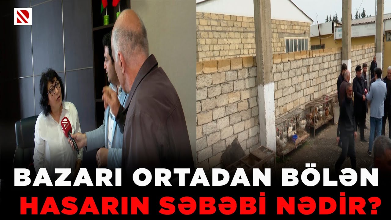 Xaçmaz bazarında yer-hasar davası
