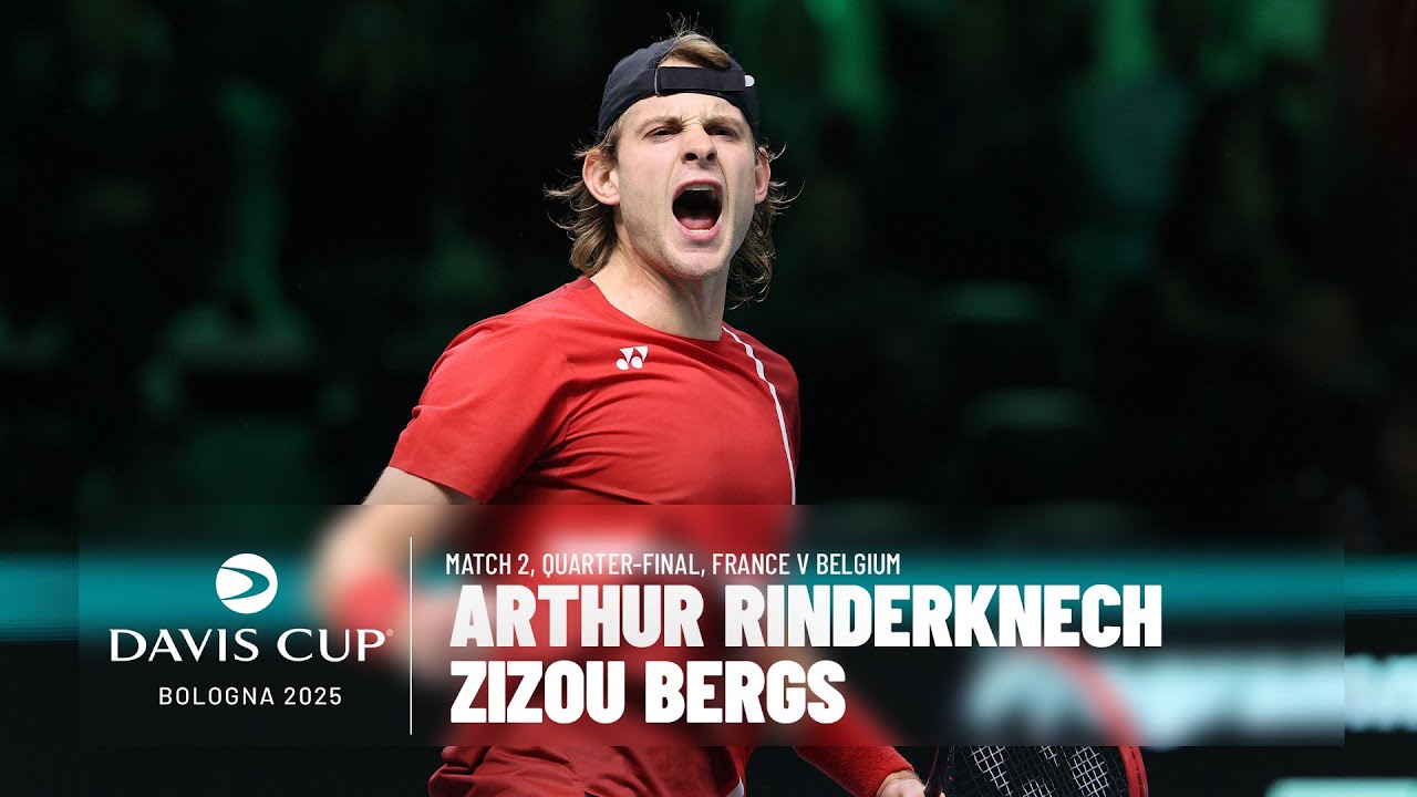 КЛИНИЧЕСКИЙ Зизу выигрывает матч за Бельгию 🇧🇪 | Франция против Бельгии | Финал Кубка Дэвиса 2025, 8