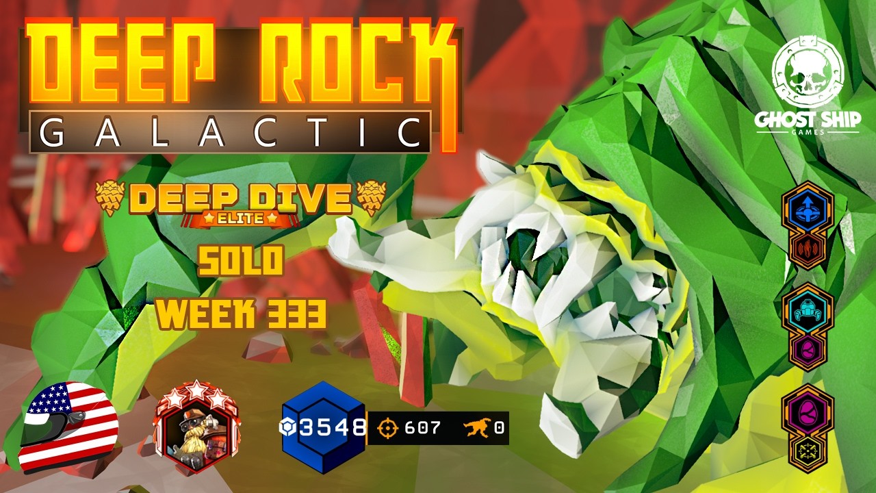 Deep Rock Galactic - Solo Engineer Elite Deep Dive [Week 333] (Fragile Womb) Salt Pits