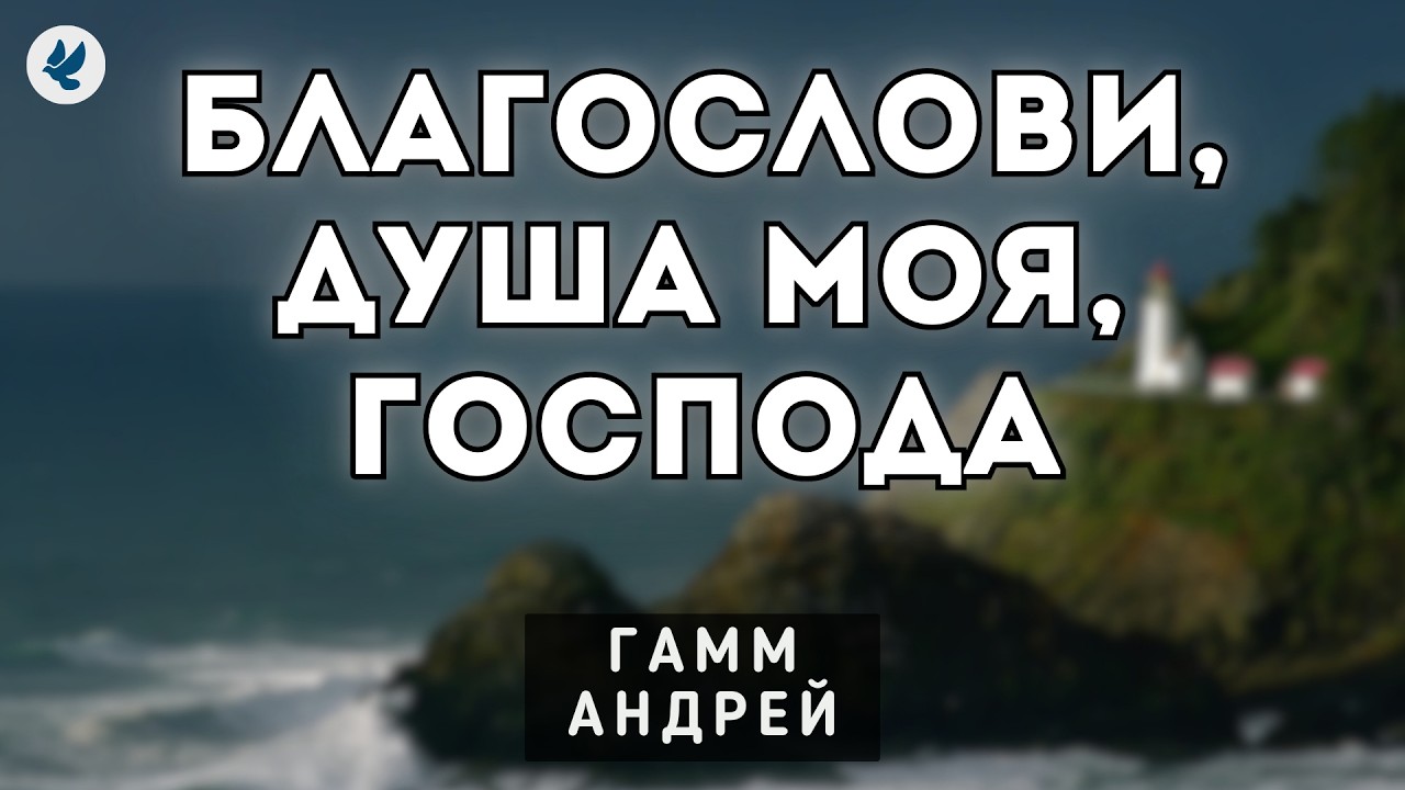 Благослови, душа моя, Господа. Гамм А.В. Проповедь МСЦ ЕХБ