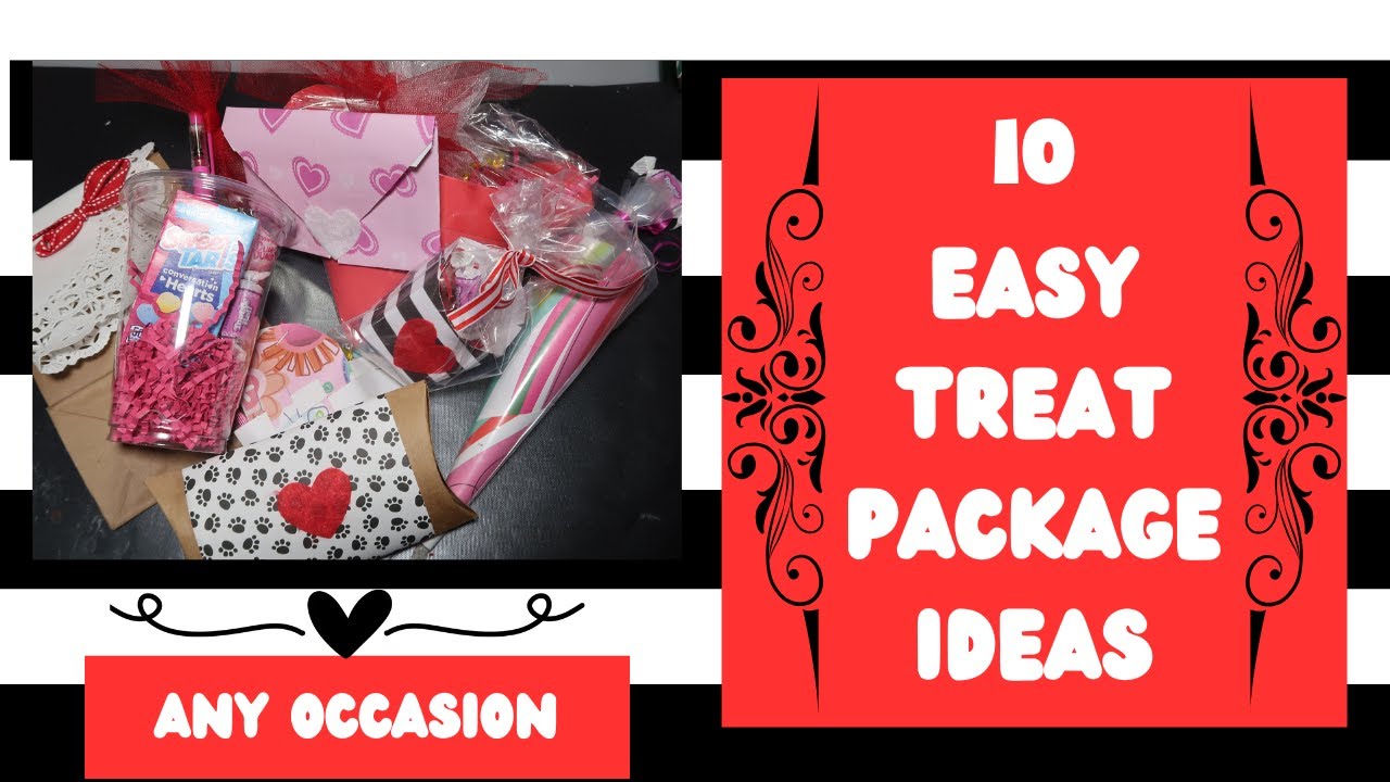 10 Easy Treat Package Ideas