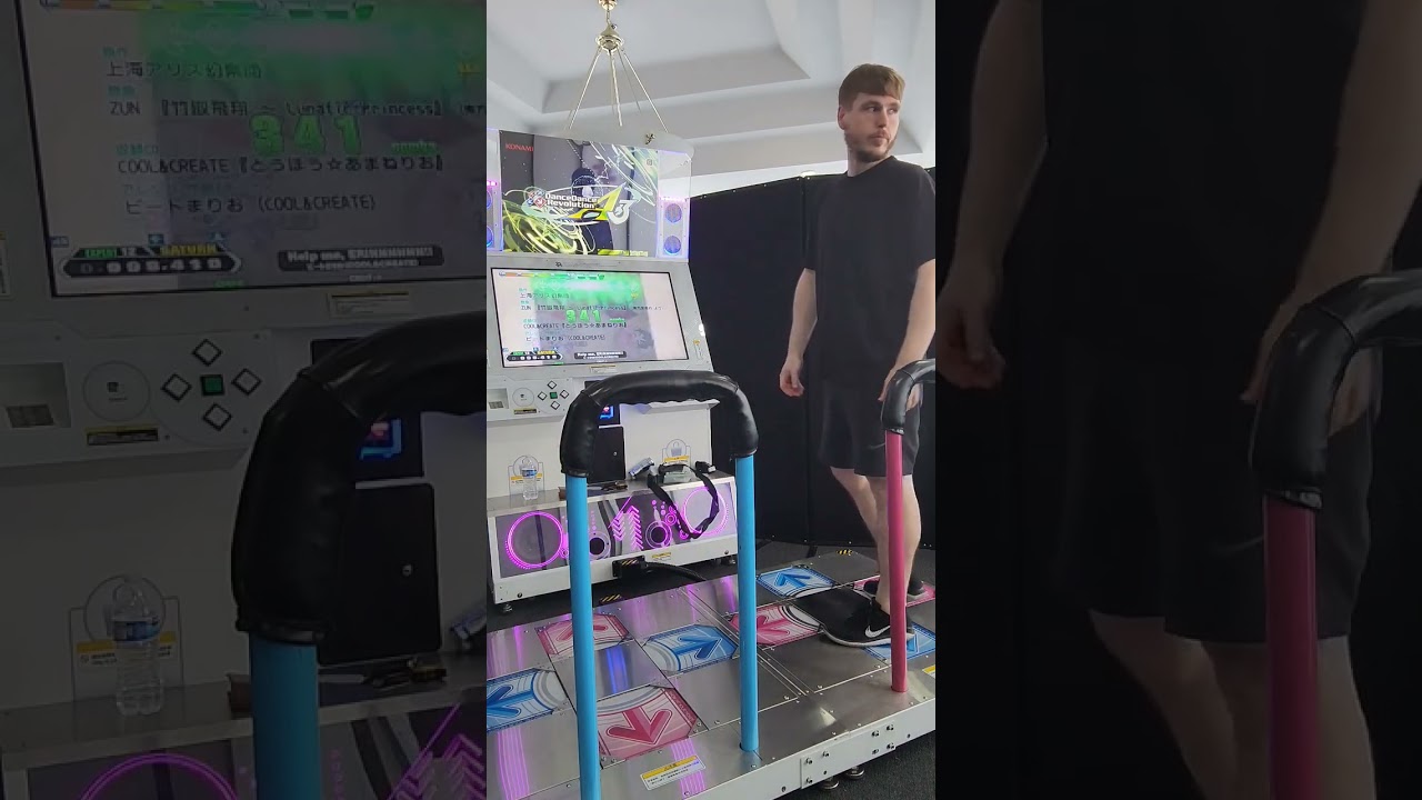 Just that lucky! #arcade #DDR #dancedancerevolution