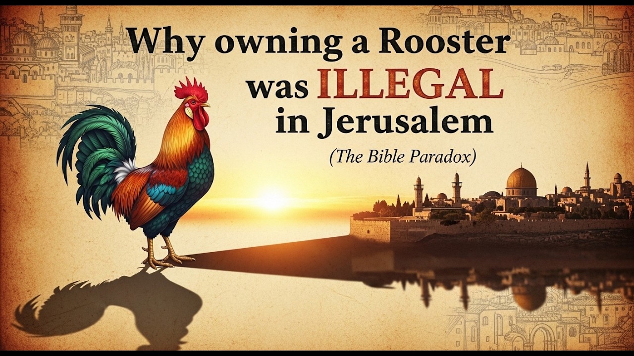 Why owning a Rooster was ILLEGAL in Jerusalem 🚫🐓 (The Bible Paradox)