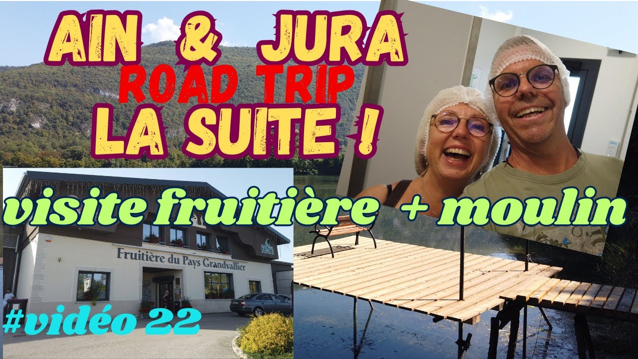 on continue la vadrouille dans l'Ain et le Jura #campingcar #drone #road #campingcarlife#video22