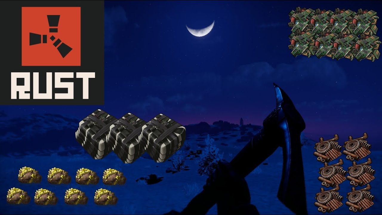 Музыка для ночного фарма Раст - Music for night farming in Rust