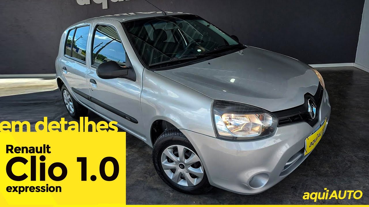 Renault Clio 2014 Expression 1.0 em detalhes! aquiAuto.com