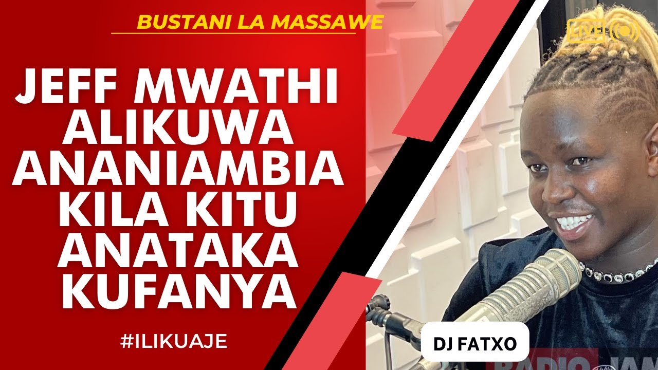 PART 1: DJ FATXO - JEFF ALIKUWA RAFIKI YANGU...SINA NGUVU YA KUUA MTU