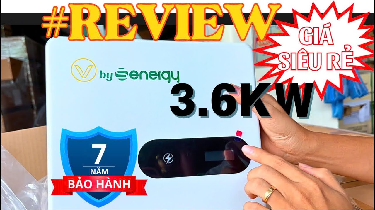 REVIEW HOÀ LƯỚI BÁM TẢI SENERGY 3 6KW - BẢO HÀNH 7 NĂM - NHẬP KHẨU BẢO HÀNH CHÍNH HÃNG BỞI SOLARVIET