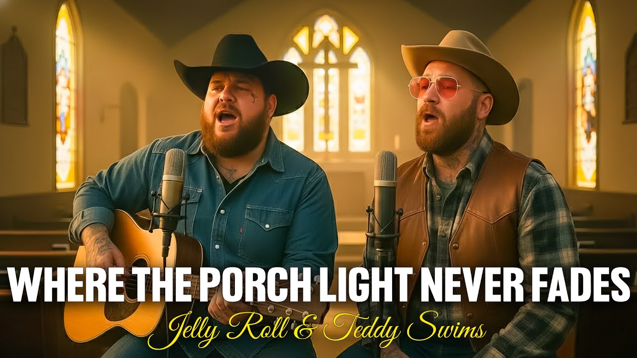 Jelly Roll & Teddy Swims – Where the Porch Light Never Fades  – Beautiful Country Gospel Music