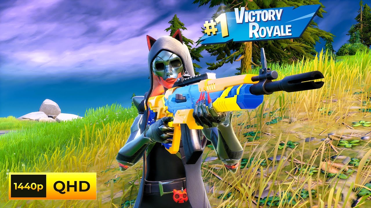 Fortnite Ranked Reload Zero Build Gameplay! Felina takes Victory Royale!